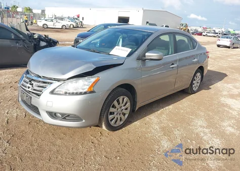 2014 Nissan Sentra Sv from USA, damaged, VIN 3N1AB7AP1EY275749